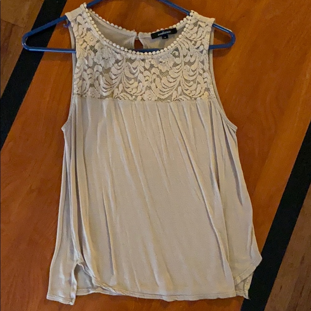 Small Tan Tank Top